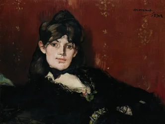 Berthe Morisot (1841-95) liegend, 1873
